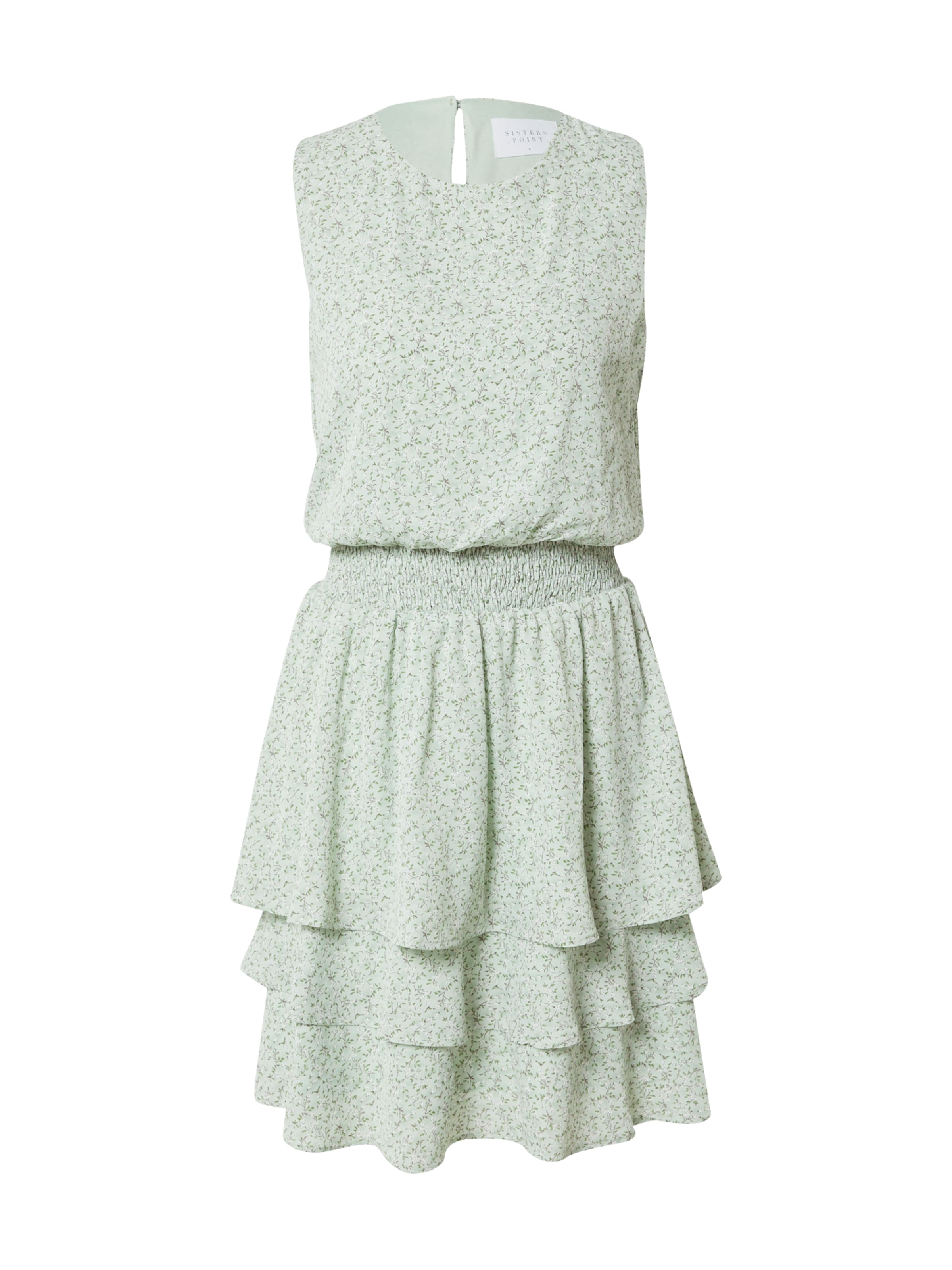 SISTERS POINT Kleid 'NICOLINE' in Grün: Vorderseite
