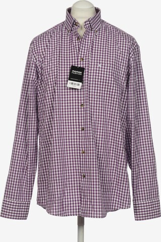 SEIDENSTICKER Button Up Shirt in L in Purple: front