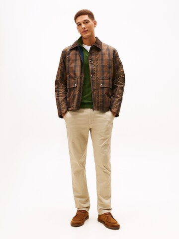 TOMMY HILFIGER Regular Hose 'DENTON' in Grün