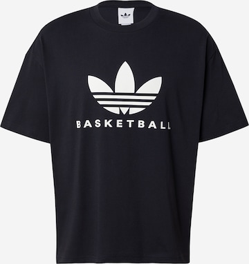T-Shirt ADIDAS ORIGINALS en noir : devant