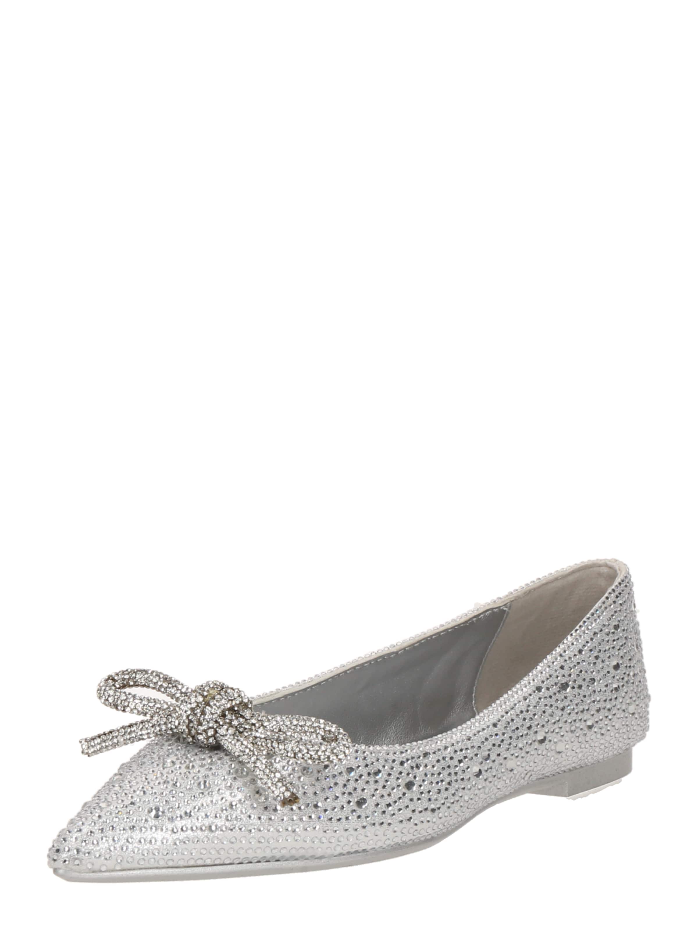 STEVE MADDEN Ballerina in Silber: Vorderseite