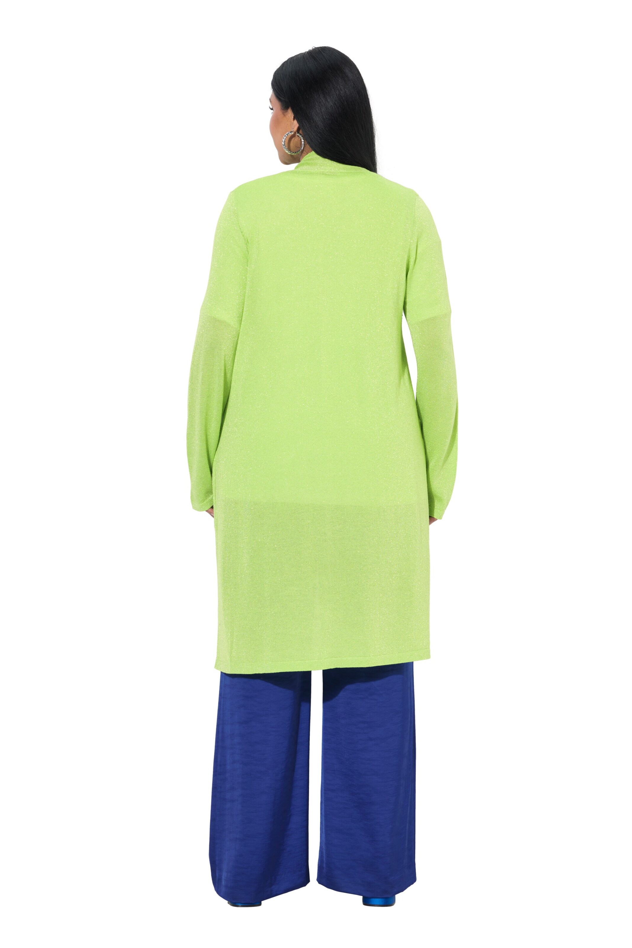 Ulla Popken Gebreid vest in Groen