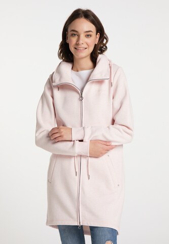 Veste de survêtement MYMO en rose : devant