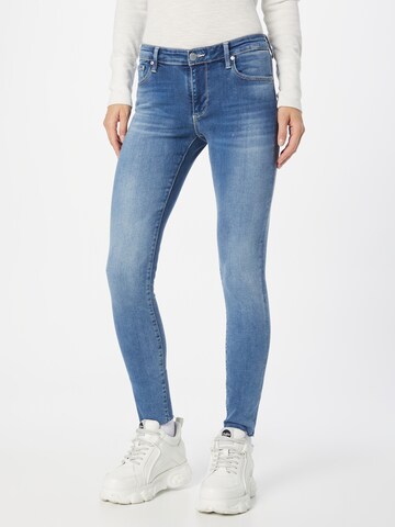 AG Jeans Skinny Fit Дънки в синьо: отпред