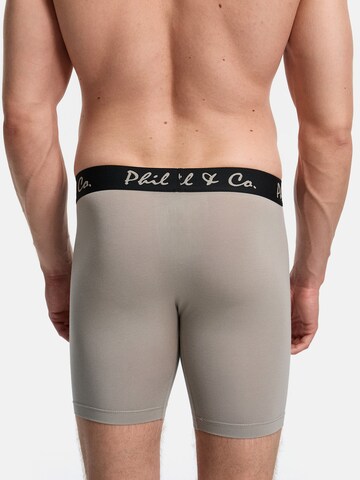 Phil & Co. Berlin - Calzoncillo boxer ' Long Boxer Briefs ' en negro