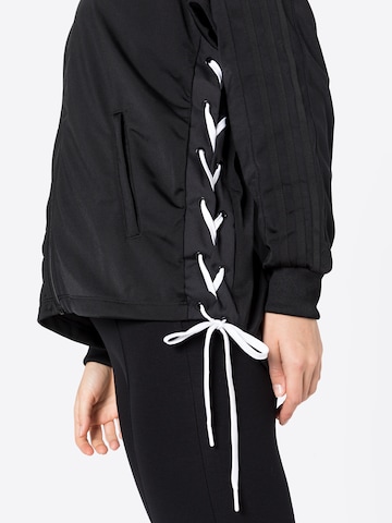 ADIDAS ORIGINALS Prehodna jakna 'Always Original Laced' | črna barva