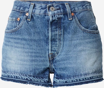 regular Jeans '501  Original Short' di LEVI'S ® in blu: frontale