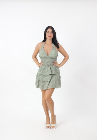 Elara Zomerjurk in Groen: voorkant