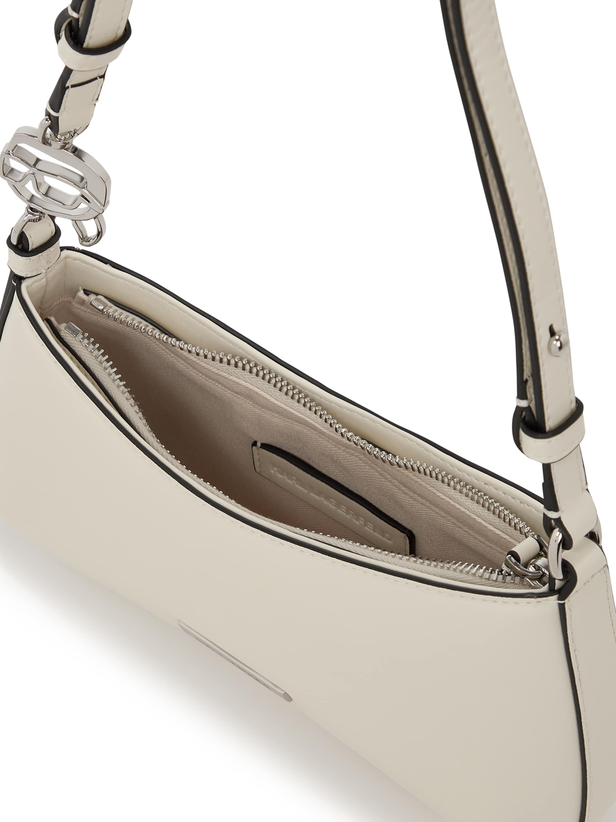 Sac bandoulière Karl Lagerfeld en blanc