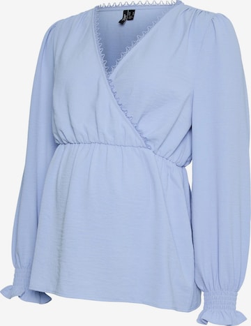 Vero Moda Maternity - Blusa en azul: frente