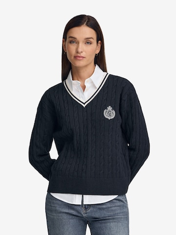 Polo Club Pullover in Blau