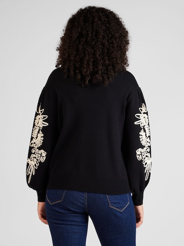 Pullover 'JOANA' di Object Curve in nero