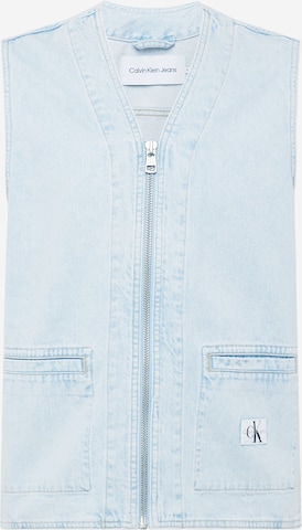 Gilet Calvin Klein Jeans en bleu : devant