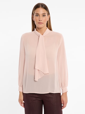 Ana Alcazar Blouse 'Ablea' in Roze: voorkant