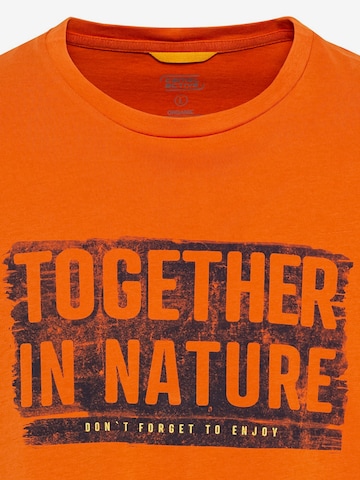 CAMEL ACTIVE T-Shirt in Orange
