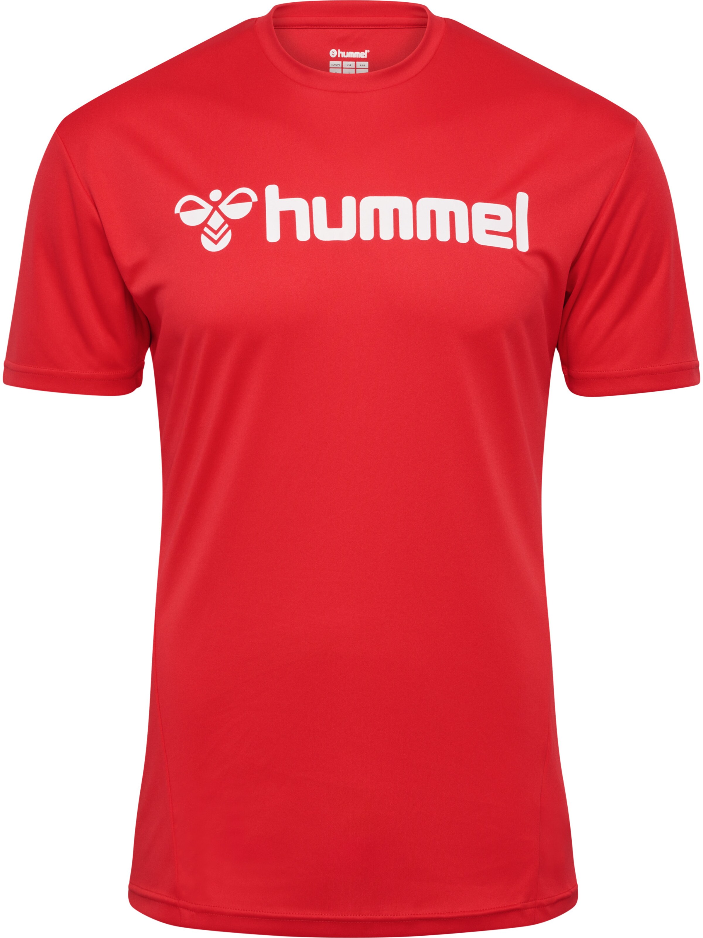 Hummel Functioneel shirt in Rood: voorkant