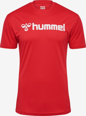 Hummel Performance shirt in Red: front