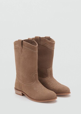 MANGO KIDS Boots 'Danae' in Beige