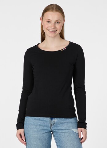 Ragwear Shirt in Black: front