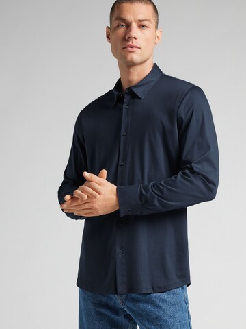 IUMAN Intimissimi Regular Fit Hemd 'Premium' in Blau