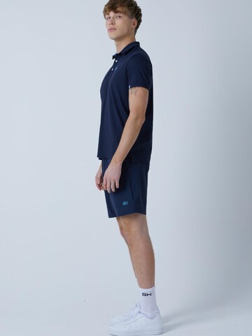 T-Shirt fonctionnel 'Polo' SPORTKIND en bleu