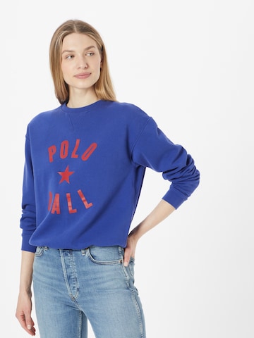 Polo Ralph Lauren Sweatshirt in Blauw: voorkant