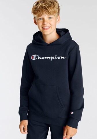 Champion Authentic Athletic Apparel Mikina 'Classic' – modrá: přední strana