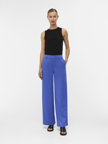 OBJECT Wide leg Broek 'LISA' in Blauw