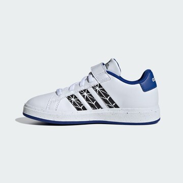 ADIDAS SPORTSWEAR Athletic Shoes 'Marvel's Spider Grand Court' in White