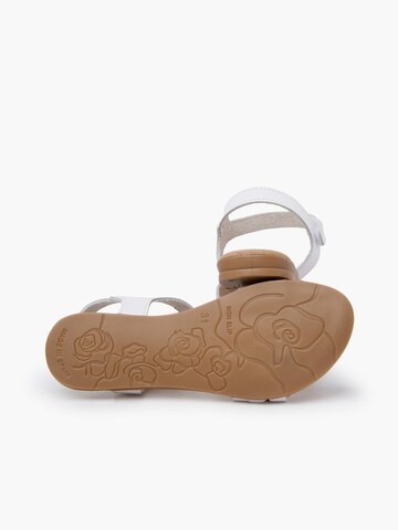 Sandalo di Pisamonas in bianco