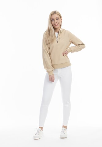 DreiMaster Maritim Sweatshirt 'Kilata' in Beige