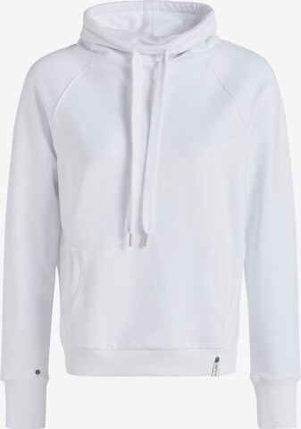 khujo Sweatshirt 'Savannah' in White: front