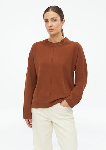 Sweat-shirt s.Oliver en marron : devant