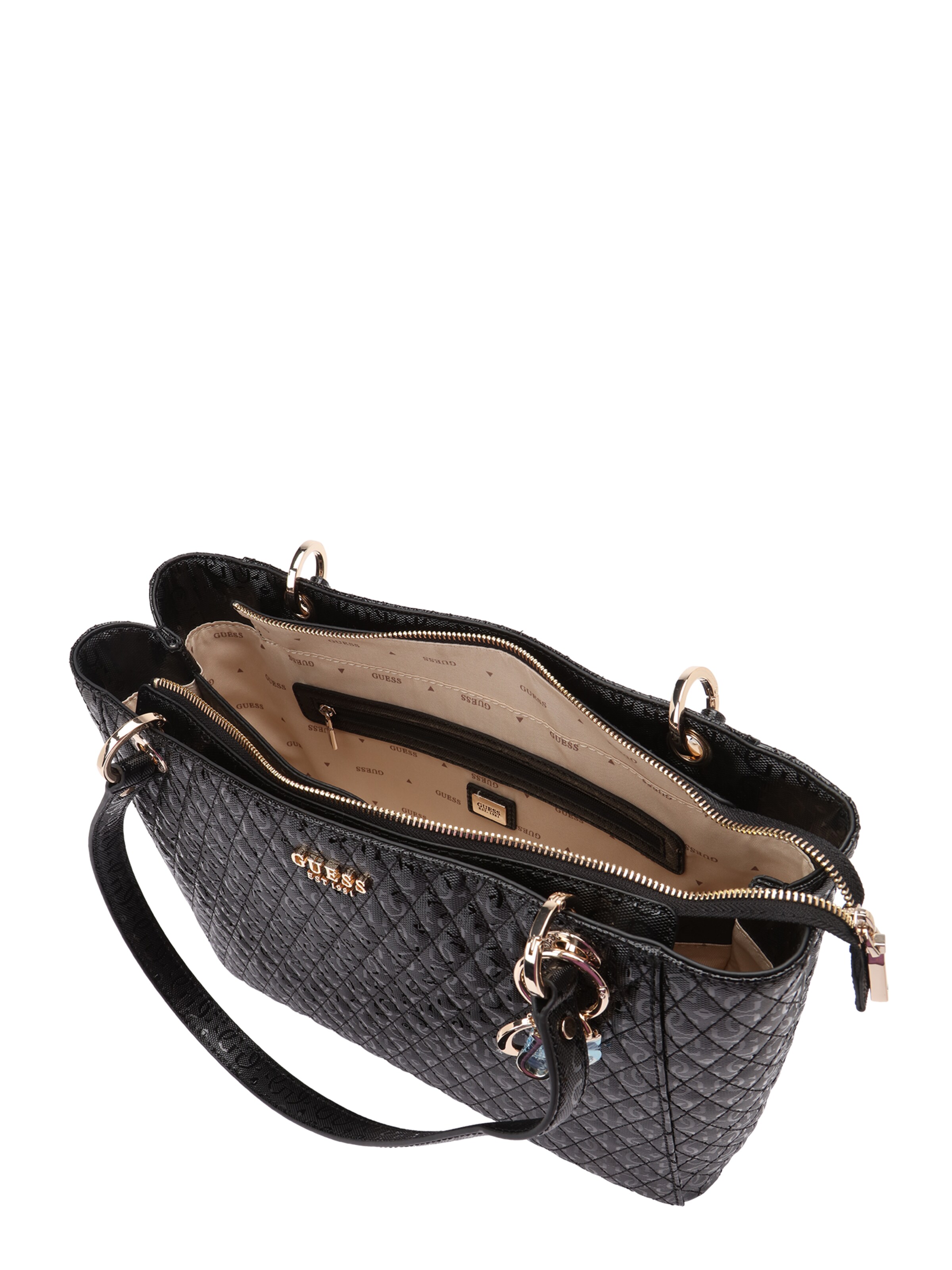 GUESS Válltáska 'Betula' - fekete