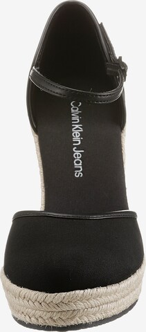 Calvin Klein Jeans Sandale in Schwarz