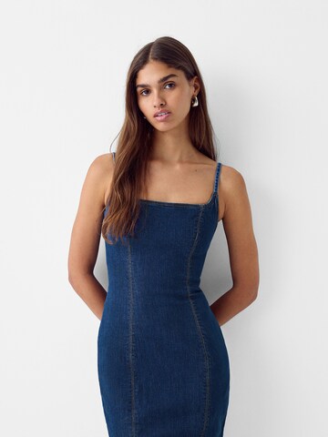 Bershka Jurk in Blauw