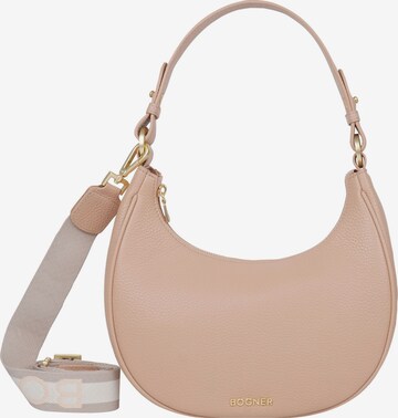 BOGNER Shoulder Bag 'Andermatt Melene' in Beige: front