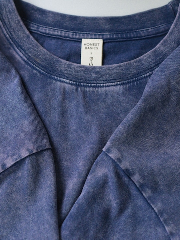 Honest Basics Shirt 'Hipster' in Blauw