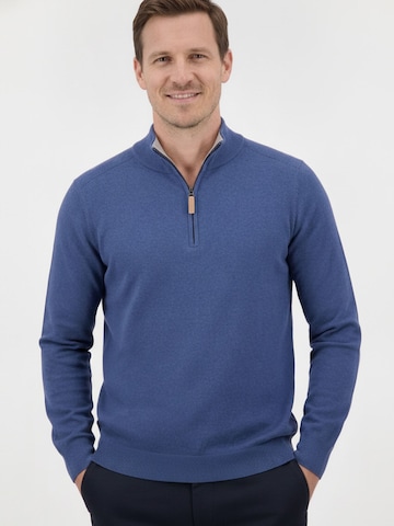 Gardeur Sweater in Blue: front