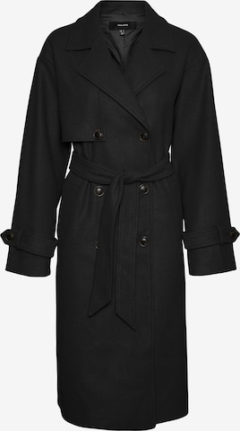 Manteau mi-saison 'Fortune' VERO MODA en noir : devant