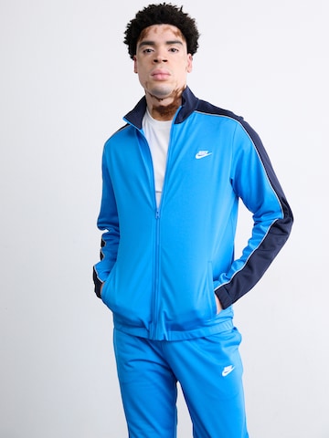 Nike Sportswear Обычный Костюм для бега 'CLUB' в Синий