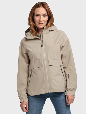 Schöffel - Chaqueta de montaña 'Lausanne' en beige: frente