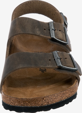 BIRKENSTOCK Sandals 'Milano' in Brown