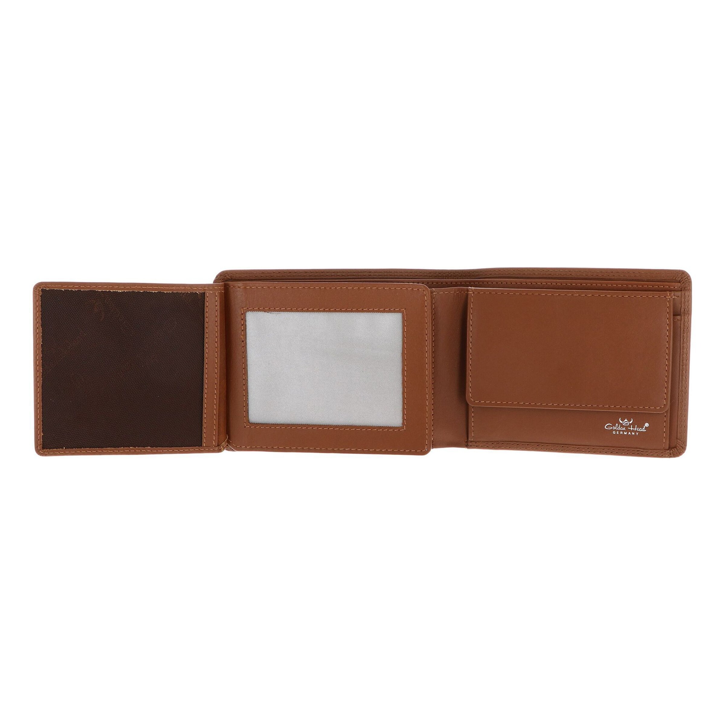 Porte-monnaies 'Polo ' GOLDEN HEAD en marron