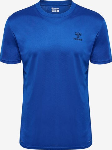 T-Shirt fonctionnel 'ACTIVE' Hummel en bleu : devant