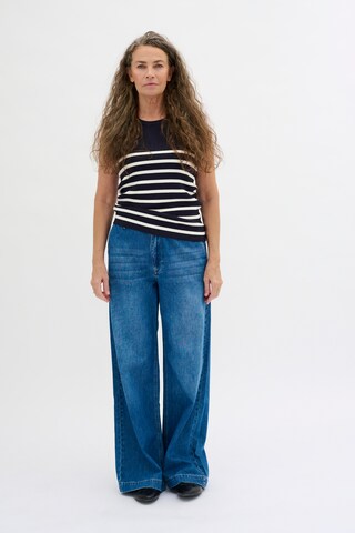 My Essential Wardrobe Top 'Zeke' in Blau