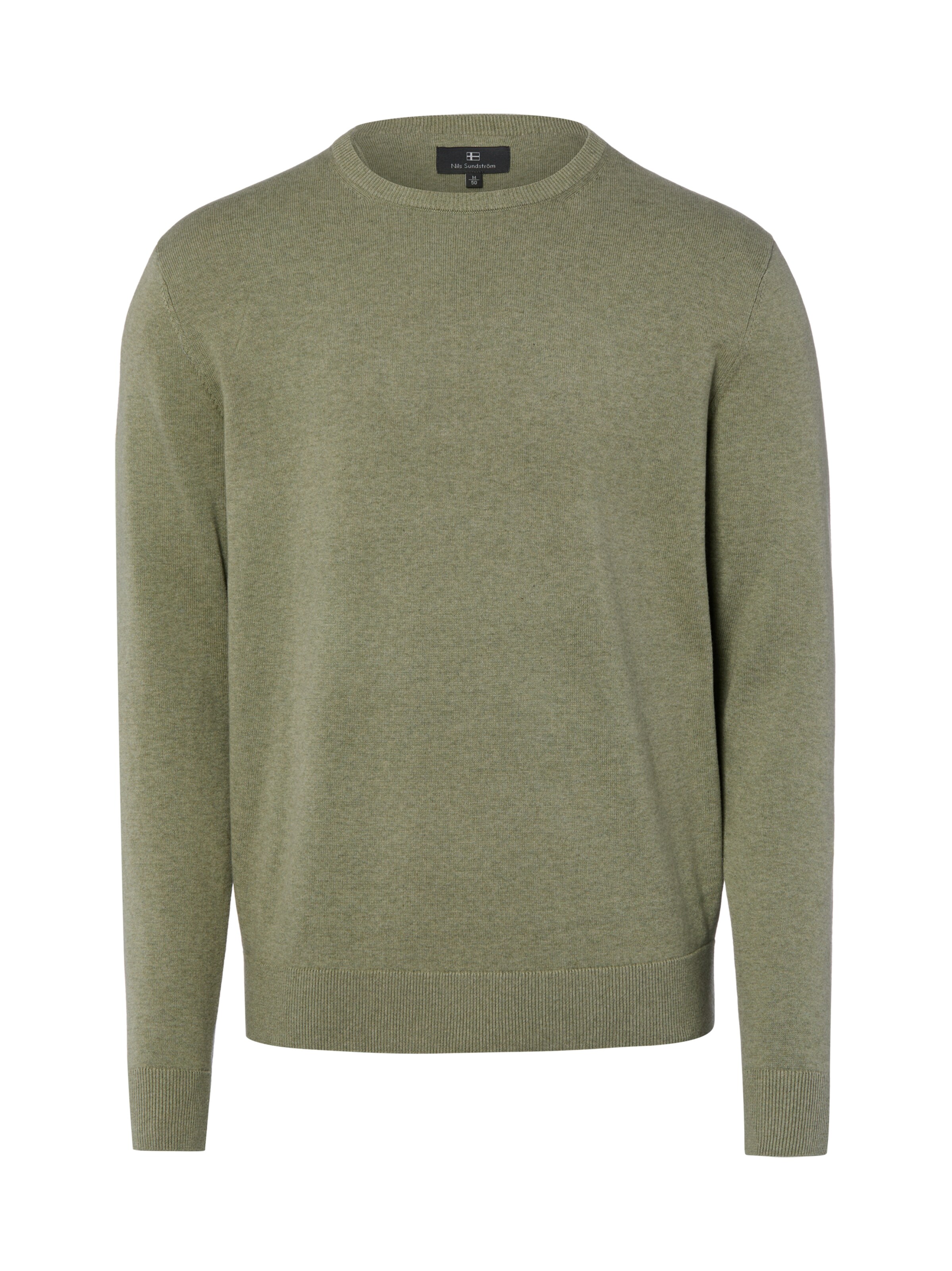 Nils Sundström Knit cardigan in Green: front