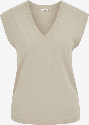 WE Fashion Toppi värissä beige: etupuoli