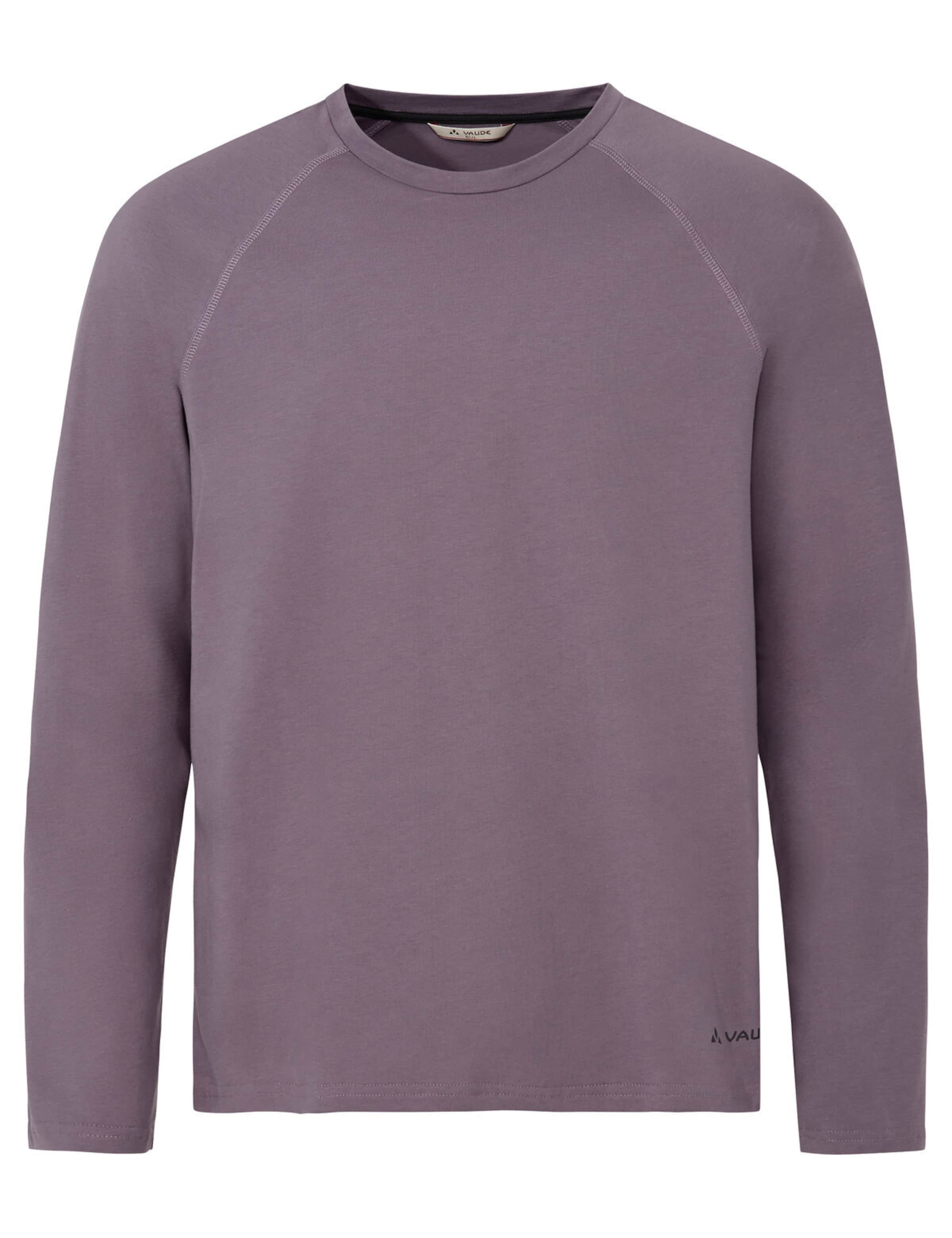 VAUDE Functioneel shirt 'Cyclist' in Lila: voorkant