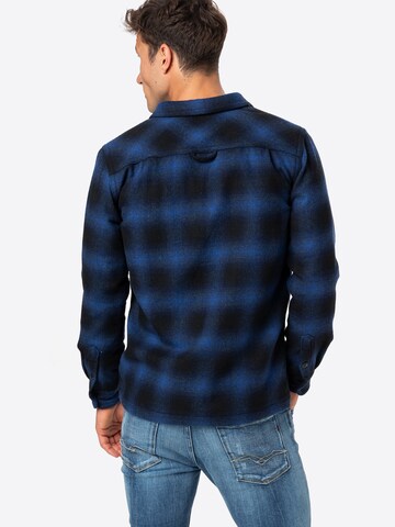 Superdry - Ajuste regular Camisa 'Miller' en azul